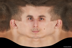 Male head texture